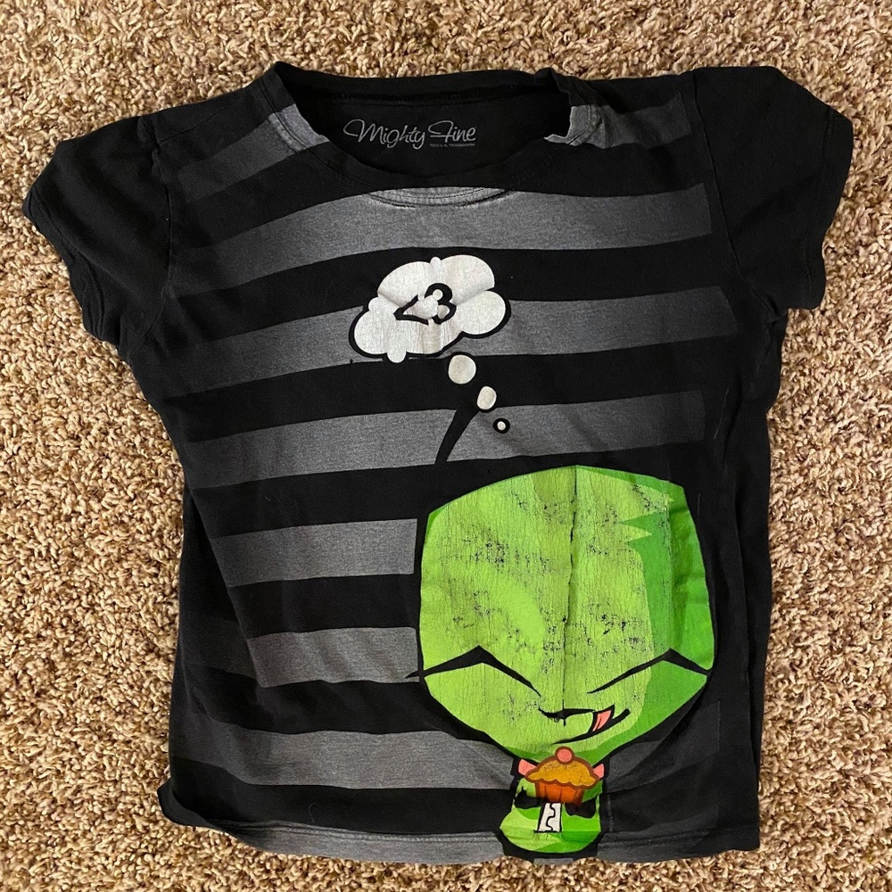 Invader Zim Gir <3 Cupcake Shirt